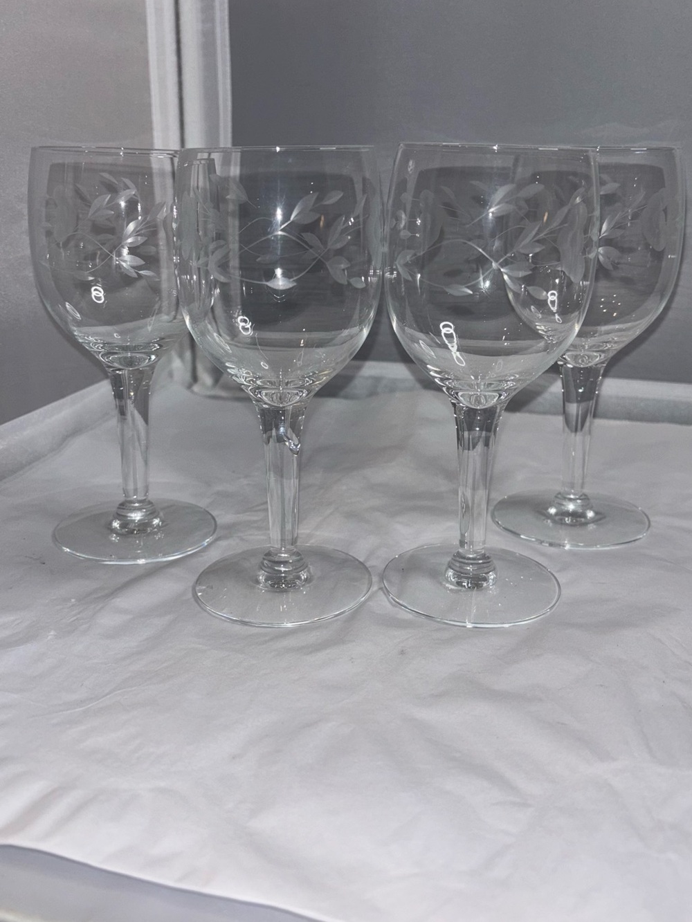 4 Princess house, small wine or port glasses Heritage
